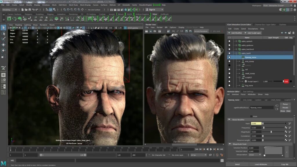 Phần mềm Maya 3D
